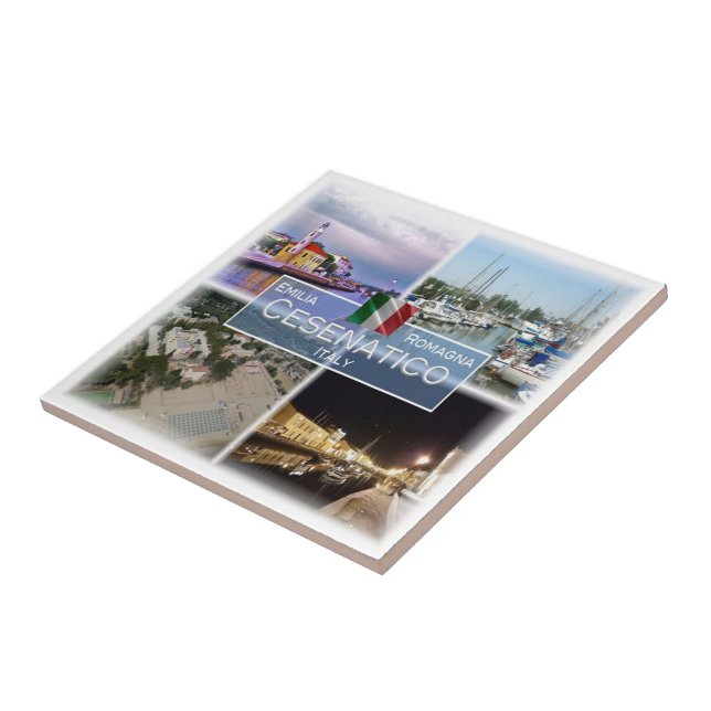 ERM027 CESENATICO, Emilia Romagna  Italy, Ceramic Tile (Side)