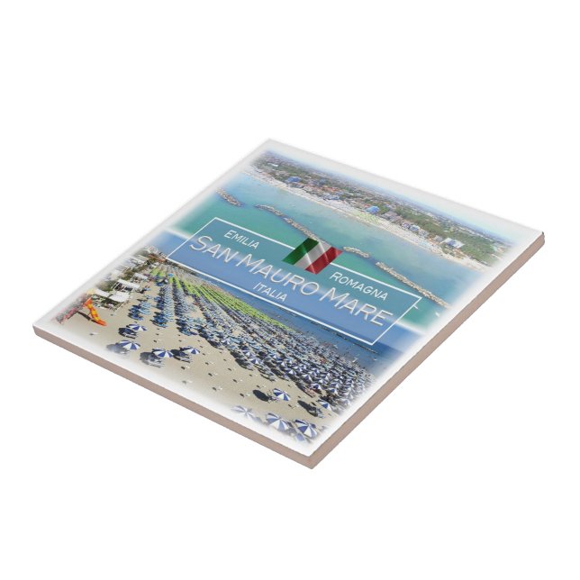 ERM036 SAN MAURO MARE, Italy, Ceramic Tile (Side)