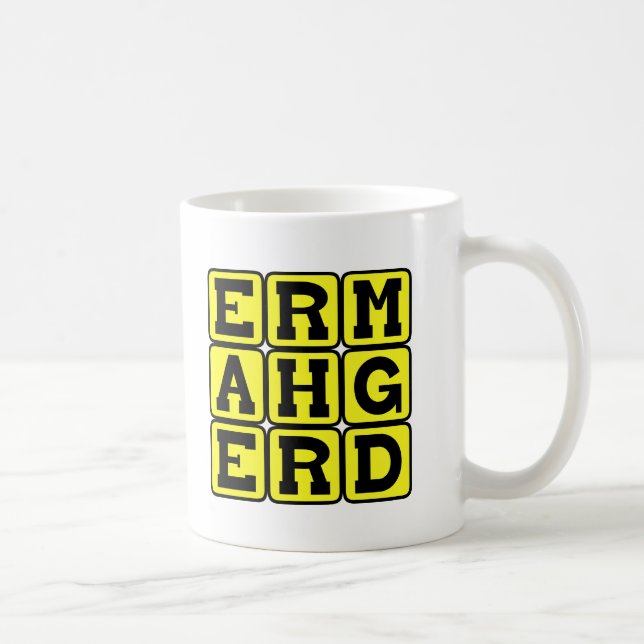 Ermahgerd, Internet Meme Coffee Mug (Right)
