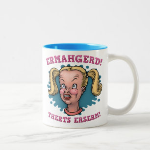 Ermahgerd Two-Tone Coffee Mug