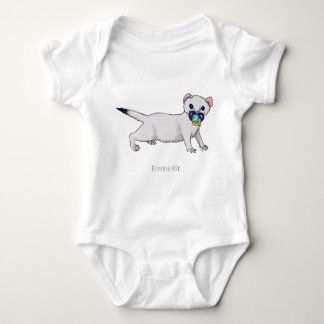 Ermine Kit Baby Bodysuit
