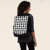 Ermine Pattern, Mediaeval Pattern, Black on White
