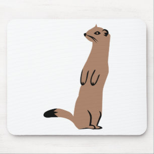 Ermine - Stoat - Weasel Mouse Pad