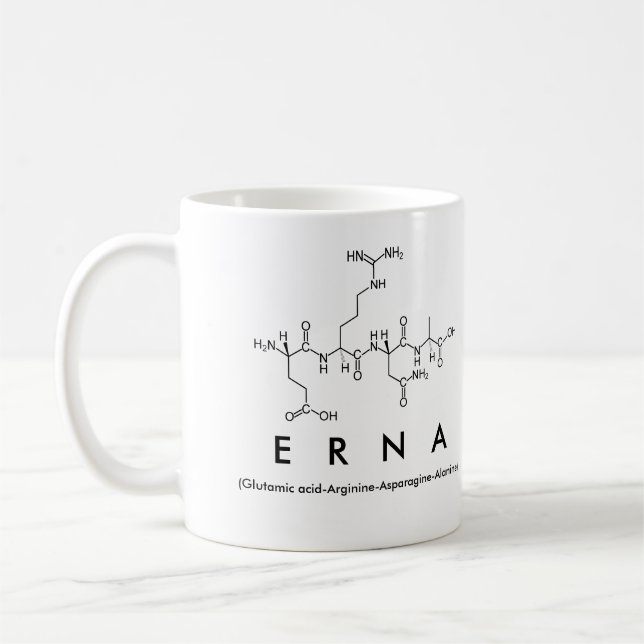 Erna peptide name mug (Left)