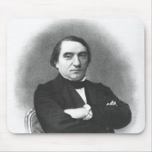 Ernest Renan after a photograph by Pierre Mouse Pad