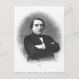 Ernest Renan after a photograph by Pierre Postcard