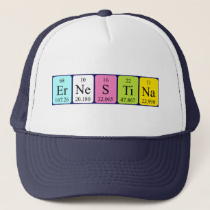 Ernestina periodic table name hat