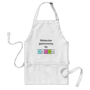 Ernestine periodic table name apron