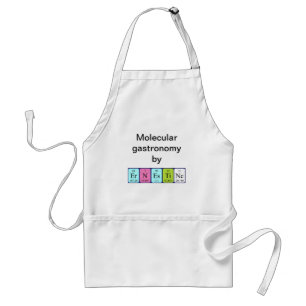 Ernestine periodic table name apron