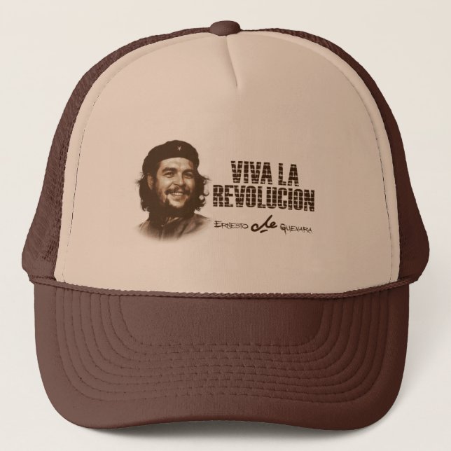 Ernesto Che Guevara Smile Trucker Hat (Front)