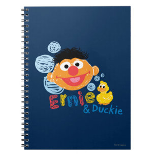 Ernie and Duckie Bubbles Notebook