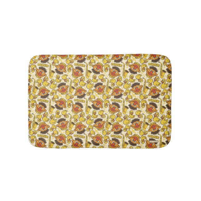 Ernie and Rubber Duckie Pattern Bath Mat (Front)