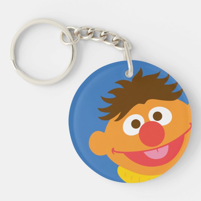 Ernie Face Key Ring (Front)
