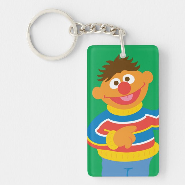 Ernie Graphic Key Ring (Front)