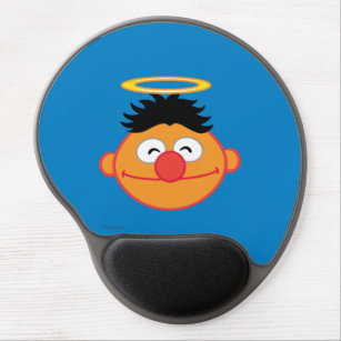 Ernie Smiling Face with Halo Gel Mouse Pad