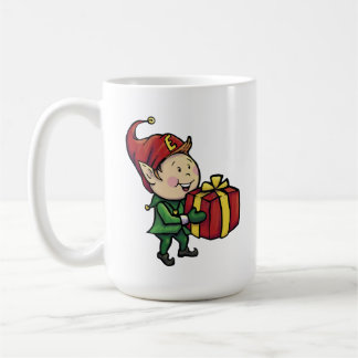 Ernie the Elf Christmas Mug