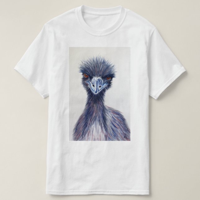 Ernie the Emu T Shirt (Design Front)