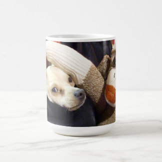 Ernie the Sock Monkey and Chihuahua Mug