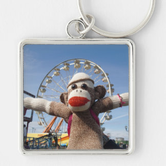 Ernie the Sock Monkey Ferris Wheel Keychain