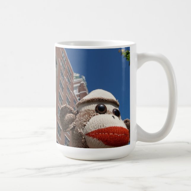 Ernie the Sock Monkey Mug (Right)