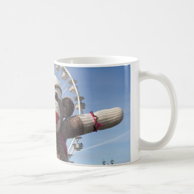 Ernie the Sock Monkey Mug (Right)