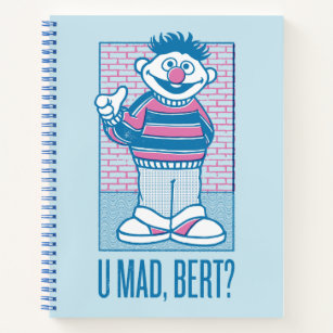 Ernie   U Mad, Bert? Notebook