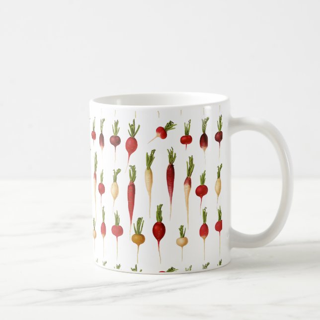 Ernst Benary’s Radish Varieties Coffee Mug (Right)