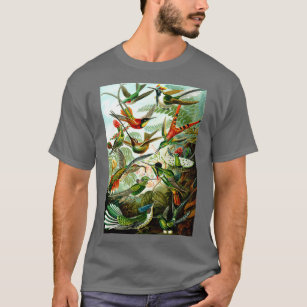 Ernst Haeckel Amazing Hummingbirds T-Shirt