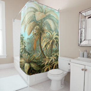 Ernst Haeckel Art Print:Filicina Shower Curtain