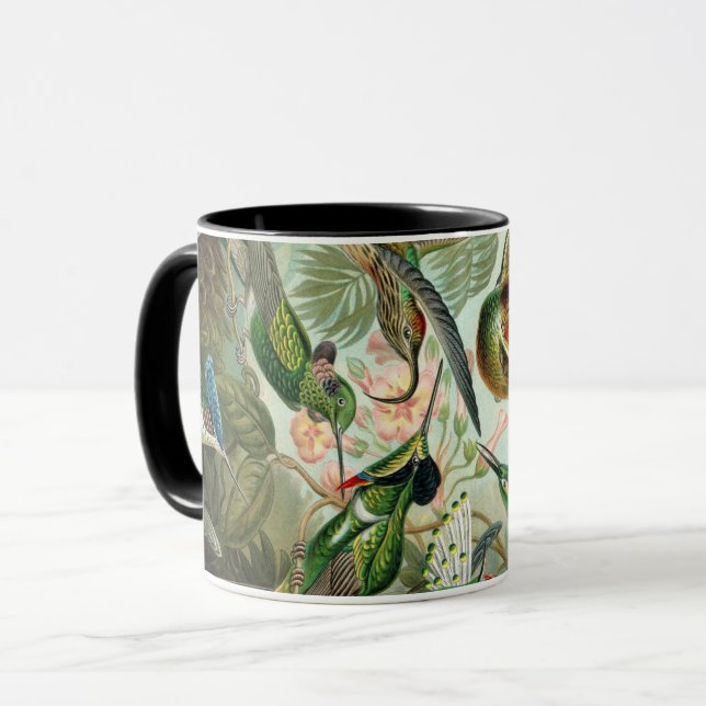 Ernst Haeckel Art Print: Trochilidae Mug (Front Left)