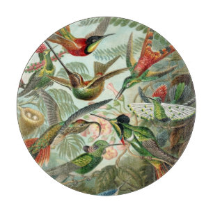 Ernst Haeckel Hummingbirds - Art Forms of Nature Cutting Board