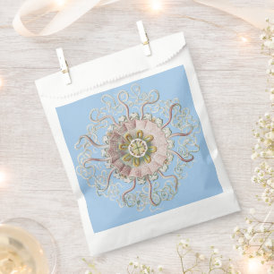 Ernst Haeckel Nautical Pink Jellyfish Medusa Favour Bag