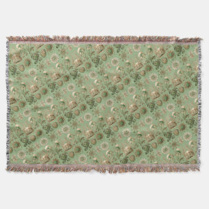 Ernst Haeckel’s Narcomedusae Throw Blanket
