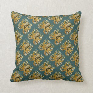 Ernst Haeckel’s Octopus Cushion