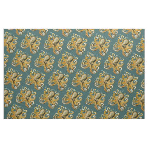 Ernst Haeckel’s Octopus Fabric