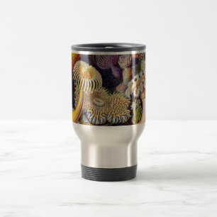 Ernst Haeckel's Actiniae Travel Mug