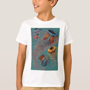 Ernst Haeckel's Disco Medusae T-Shirt