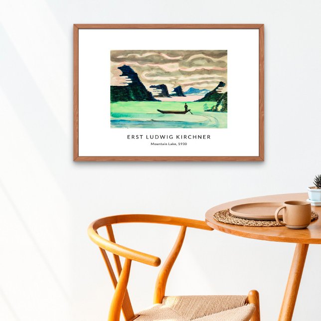 Ernst L. Kirchner - Colourful Landscape Modern Art Poster (Creator Uploaded)