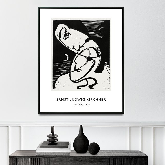 Ernst L. Kirchner - Stylish Black&White Modern Art Poster (Creator Uploaded)