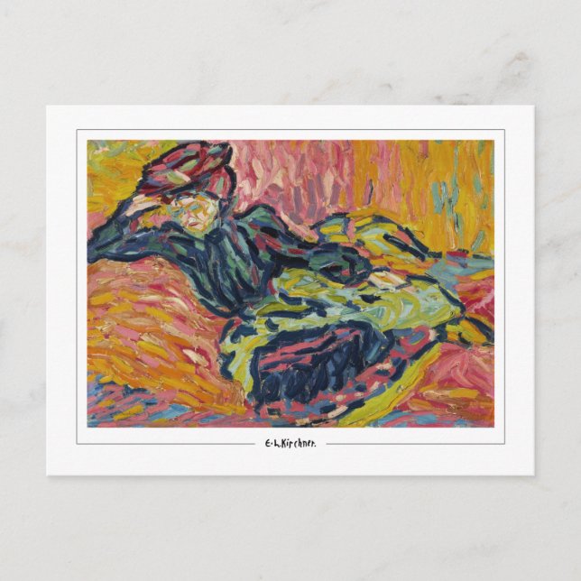 Ernst Ludwig Kirchner #147 - Fine Art Postcard (Front)