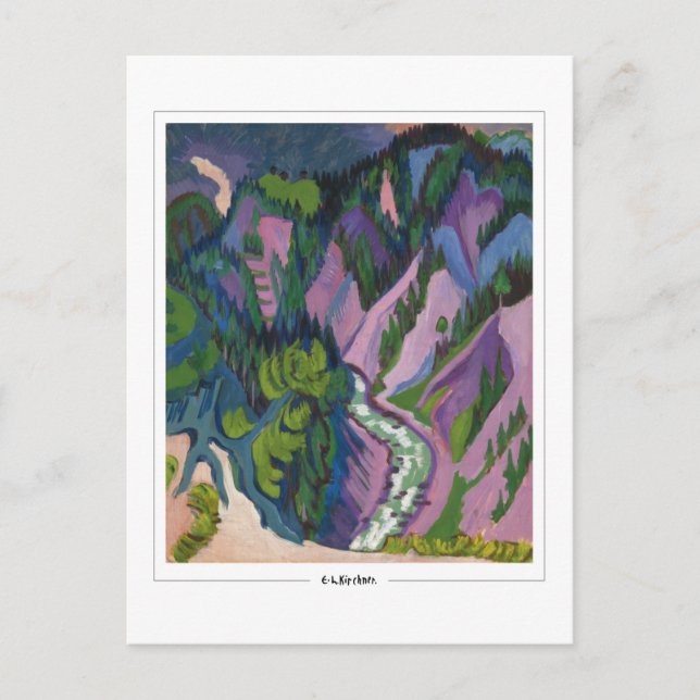 Ernst Ludwig Kirchner #232-2 - Fine Art Postcard (Front)