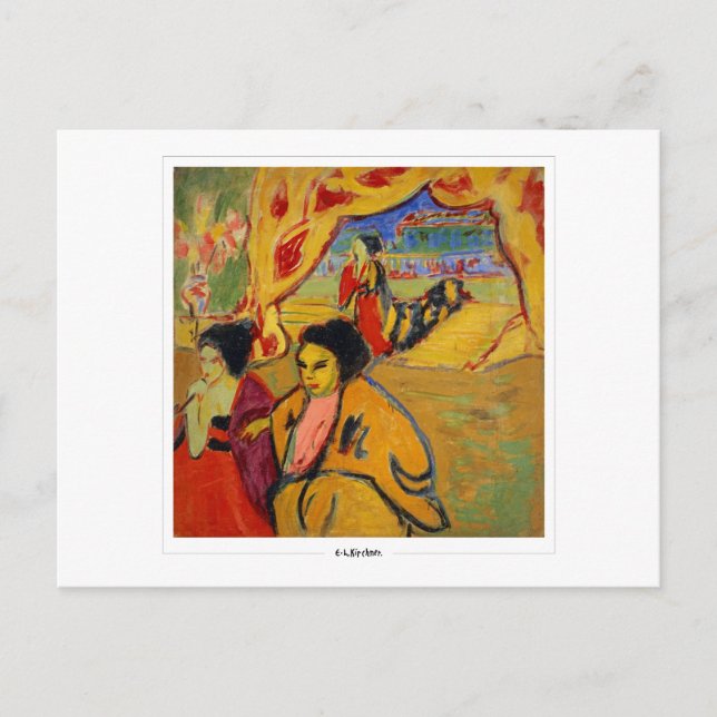 Ernst Ludwig Kirchner #421 - Fine Art Postcard (Front)
