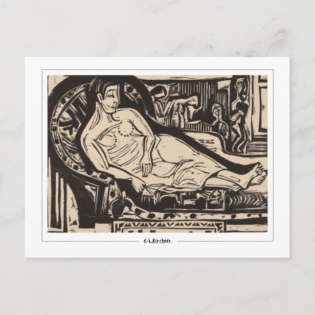 Ernst Ludwig Kirchner #481 - Fine Art Postcard (Front)
