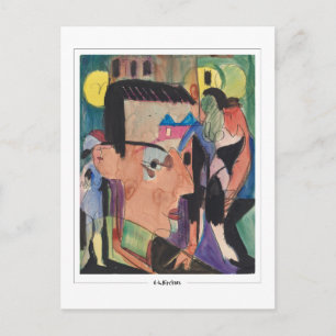 Ernst Ludwig Kirchner #601-2 - Fine Art Postcard