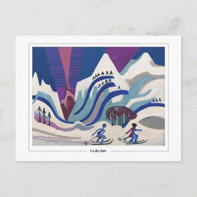 Ernst Ludwig Kirchner #612 - Fine Art Postcard (Front)