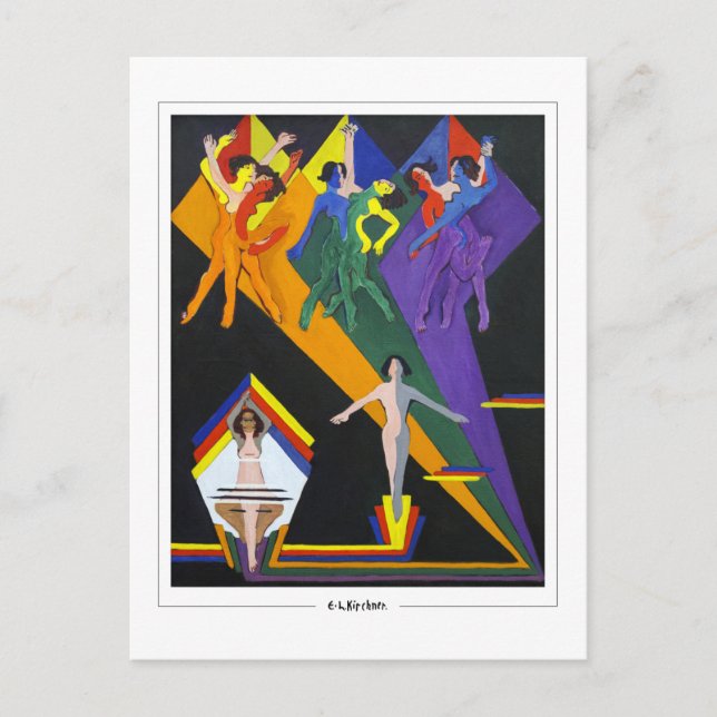 Ernst Ludwig Kirchner #627-2 - Fine Art Postcard (Front)