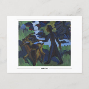 Ernst Ludwig Kirchner #650-2 - Fine Art Postcard