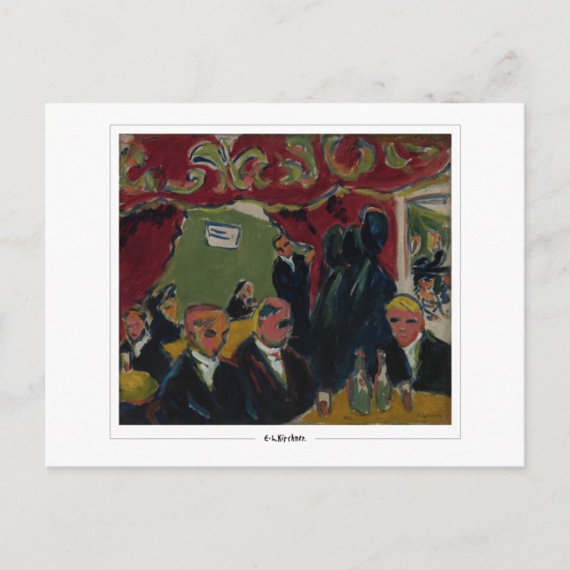 Ernst Ludwig Kirchner #65-2 - Fine Art Postcard (Front)