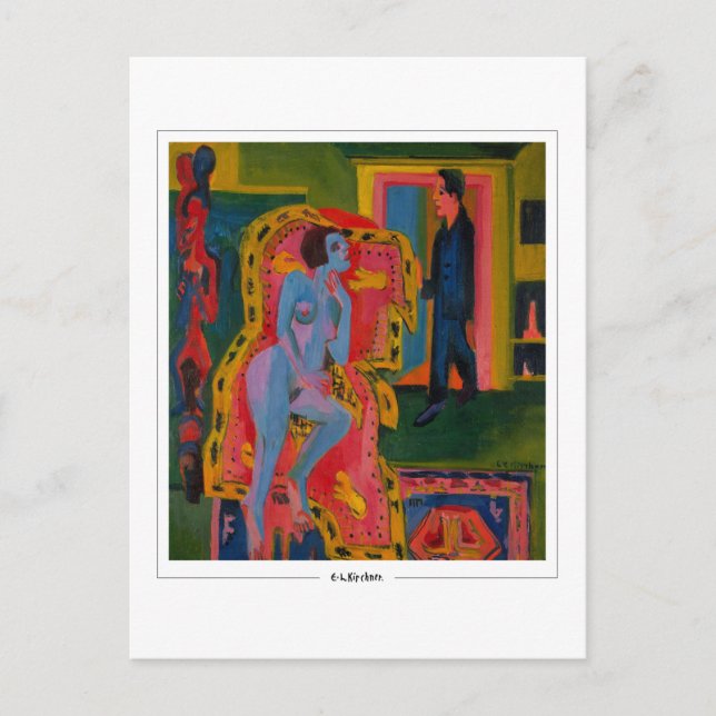 Ernst Ludwig Kirchner #8-2 - Fine Art Postcard (Front)