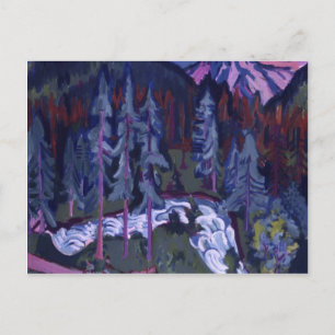 Ernst Ludwig Kirchner- Sertigweg Postcard